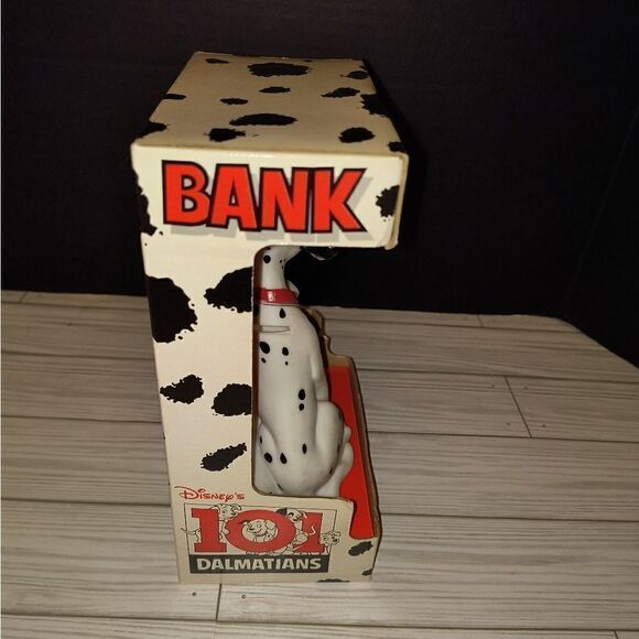 The Walt Disney Company 101 Dalmatians Vinyl Kids Vintage Collectible Bank New - Picture 6 of 10